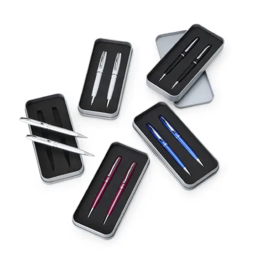 Conjunto Caneta e Lapiseira Metal 07005